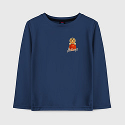 Детский лонгслив Ностальгия неваляшка