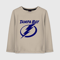 Лонгслив хлопковый детский HC Tampa Bay, цвет: миндальный