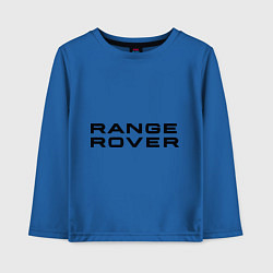 Лонгслив хлопковый детский Range Rover, цвет: синий