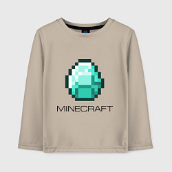 Детский лонгслив Minecraft Diamond