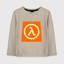 Лонгслив хлопковый детский Half-Life, цвет: миндальный