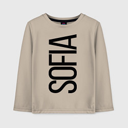 Детский лонгслив София