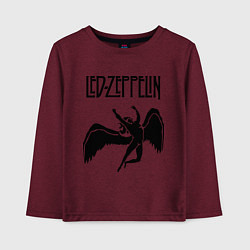 Детский лонгслив Led Zeppelin Swan