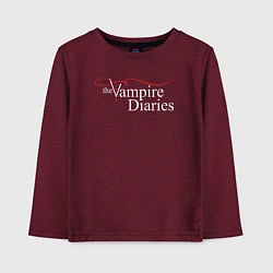 Детский лонгслив The Vampire Diaries