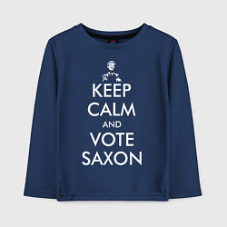 Детский лонгслив Keep Calm & Vote Saxon