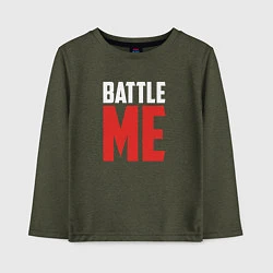 Детский лонгслив Battle Me