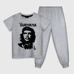 Пижама хлопковая детская Che Guevara, цвет: меланж