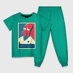 Детская пижама Zoidberg: Why not?