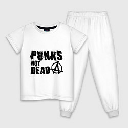 Детская пижама Punks not dead