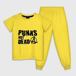 Детская пижама Punks not dead