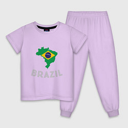Детская пижама Brazil Country