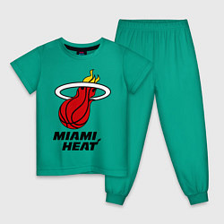 Детская пижама Miami Heat-logo