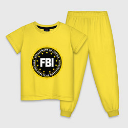 Детская пижама FBI Departament