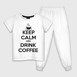 Детская пижама Keep Calm & Drink Coffee