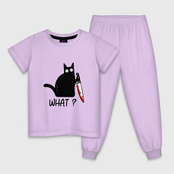Детская пижама What cat