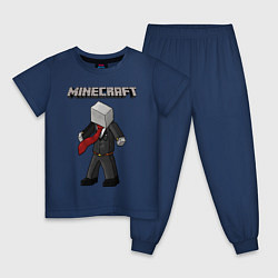 Детская пижама Слендермен - Minecraft