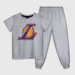 Пижама хлопковая детская Kobe Bryant, цвет: меланж