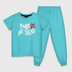 Детская пижама Punks not dead