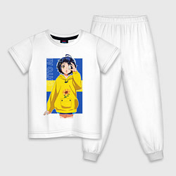 Пижама хлопковая детская Ohto ai, цвет: белый
