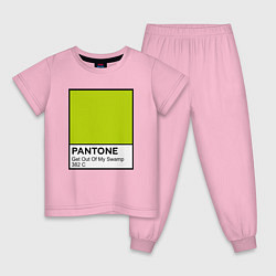 Детская пижама Shrek: Pantone Color