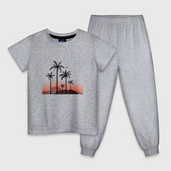 Детская пижама Palm tree