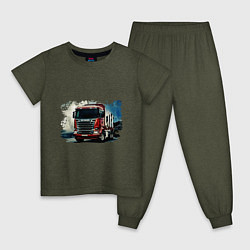 Детская пижама SCANIA Дальнобой