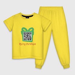 Детская пижама QR Christmas