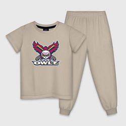 Детская пижама Orem Owlz - baseball team