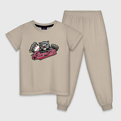 Детская пижама Sacramento River Cats - baseball team