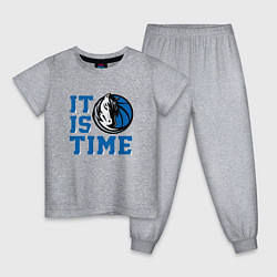 Детская пижама It Is Dallas Mavericks Time Даллас Мэверикс