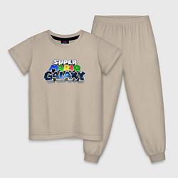 Детская пижама Super Mario Galaxy logo