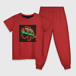 Пижама хлопковая детская RHCP - Unlimited Love 2022, цвет: красный