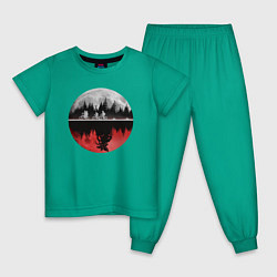 Детская пижама Stranger Things Moon