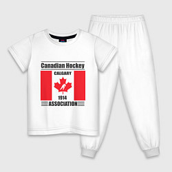Детская пижама Федерация хоккея Канады