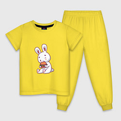 Детская пижама Кролик и гамбургер