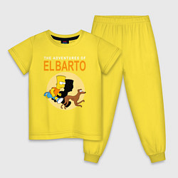 Детская пижама Adventures of El Barto