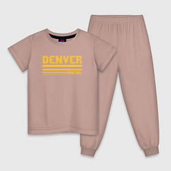 Детская пижама Basketball Denver