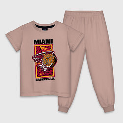 Детская пижама Miami Heat shot