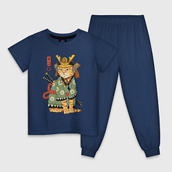 Детская пижама Samurai battle cat