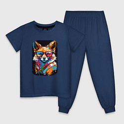 Детская пижама Abstract Colorful Fox