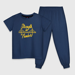 Детская пижама Golden State strenght