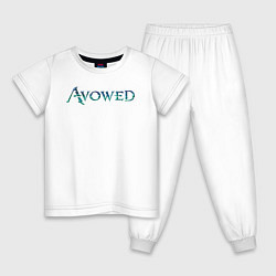 Детская пижама Avowed logo