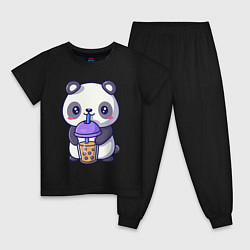 Детская пижама Panda drink