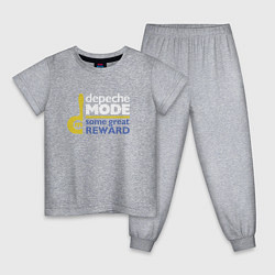 Пижама хлопковая детская Deepche Mode - Some great reward, цвет: меланж