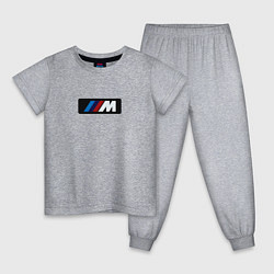 Детская пижама BMW logo sport steel