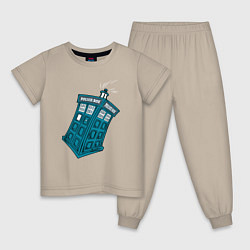 Детская пижама Adventure tardis