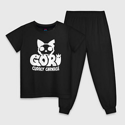 Детская пижама Goro cuddly carnage logo