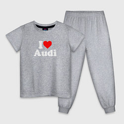 Детская пижама I love Audi