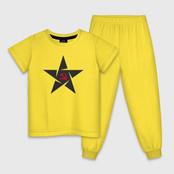 Детская пижама Black star USSR