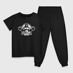 Детская пижама Gorilla power gym